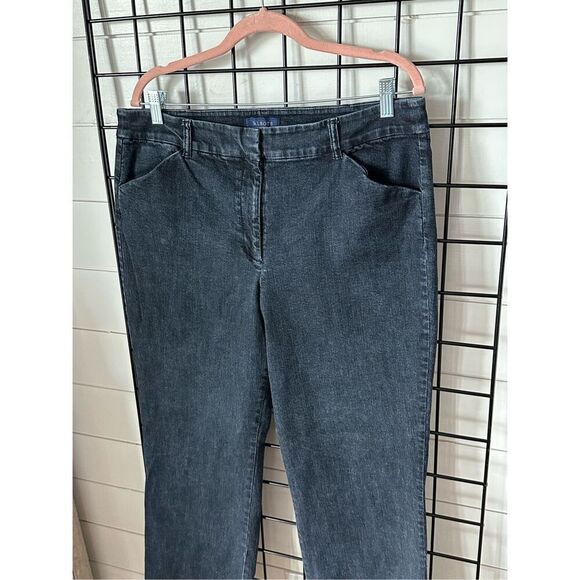 Talbots Heritage Straight Leg Denim Jeans 16 Black - Picture 3 of 14